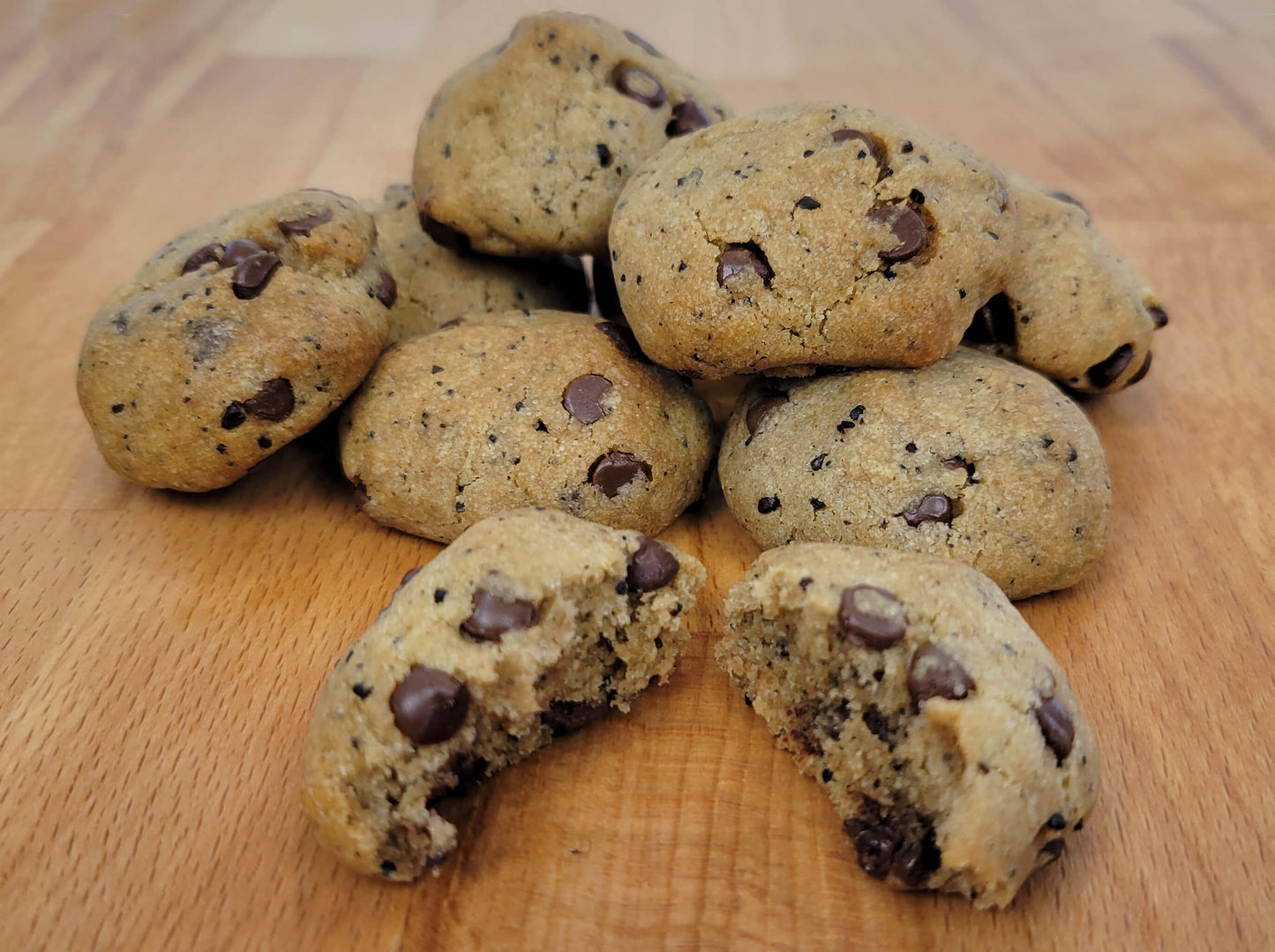 The Best Vegan Mini-Coffee Chocolate Chip Cookies