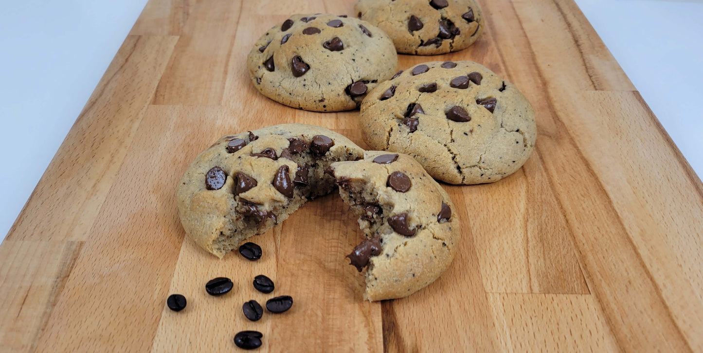 The Best Vegan Coffee Chocolate Chip Cookie