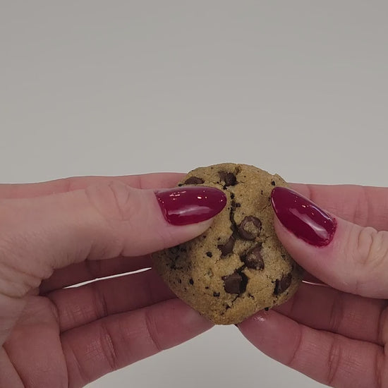 Vegan Mini-Coffee Chocolate Chip Cookies