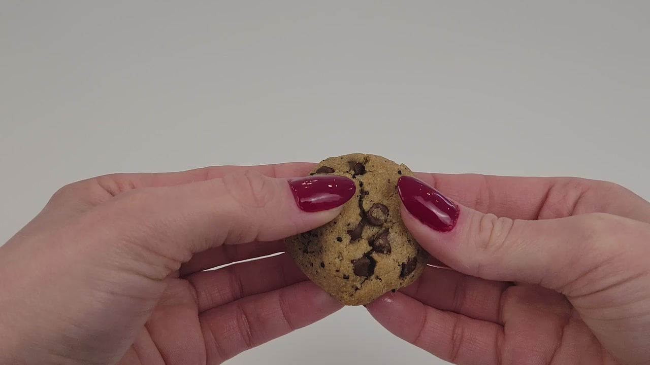 Vegan Mini-Coffee Chocolate Chip Cookies